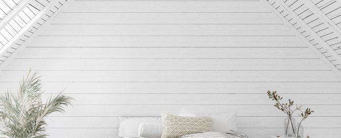 Inspiración de dormitorios en tonos blancos. ¡Ideal para relajarte!