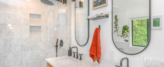 Duchas modernas: tendencias para tu baño